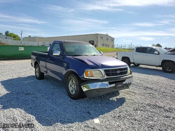 1998 Ford F-150 Standard with VIN 1FTZF17W8WNA61050, listed as a Copart auction lot 62669674 with 207,643 mi miles and Salvage Title. Bid and sale history available at carsss.com. Image 11.