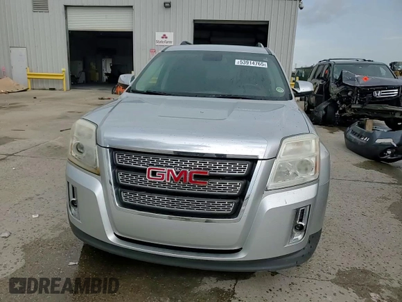 2012 GMC Terrain SLT-2 with VIN 2GKALWEK8C6213013, listed as a Copart auction lot 53914765 with 129,452 mi miles and Salvage Title. Bid and sale history available at carsss.com. Image 14.