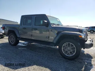 2021 Jeep Gladiator Overland с VIN 1C6HJTFG0ML574762, выставлен на аукционе Copart как лот 48537015 с пробегом 32 283 миль миль и Списание • Salvage title. История ставок и продаж доступна на DreamBid. Изображение 4.