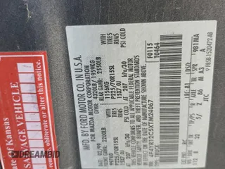 1999 Mazda B-Series 2WD Truck SX with VIN 4F4YR12C5XTM24067, listed as a Copart auction lot 85241964 with 219,030 mi miles and Salvage Title. Bid and sale history available at carsss.com. Image 12.