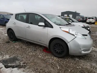 2016 Nissan LEAF S with VIN 1N4BZ0CP3GC314506, listed as a Copart auction lot 72103602 with 0 mi miles. Bid and sale history available at carsss.com. Image 4.