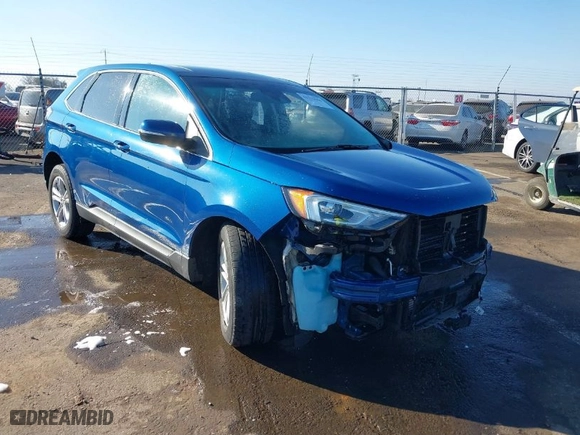 2020 Ford Edge SEL with VIN 2FMPK4J90LBA48979, listed as a IAAI auction lot 41372586 with 36,978 mi miles. Bid and sale history available at carsss.com. Image 1.
