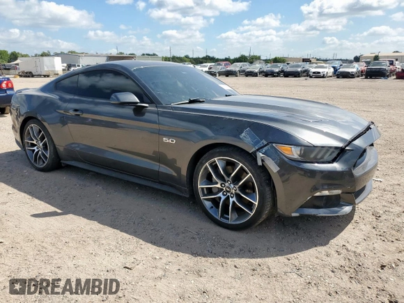 2016 Ford Mustang GT with VIN 1FA6P8CF6G5310340, listed as a Copart auction lot 66183965 with 92,755 mi miles and Salvage title. Bid and sale history available at DreamBid. Image 4.