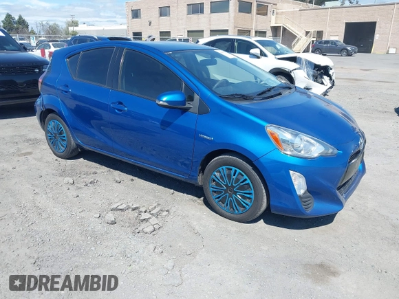 2016 Toyota Prius One with VIN JTDKDTB37G1117861, listed as a IAAI auction lot 41881771 with 204,882 mi miles and . Bid and sale history available at DreamBid. Image 1.