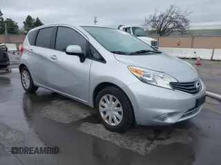 2014 Nissan Note SV with VIN 3N1CE2CP9EL409694, listed as a IAAI auction lot 41807269 with 141,063 mi miles and . Bid and sale history available at DreamBid. Image 1.