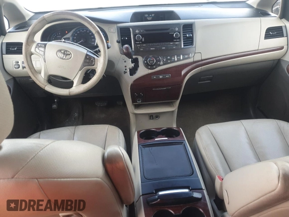 2012 Toyota Sienna XLE with VIN 5TDDK3DC0CS033695, listed as a Copart auction lot 49472385 with 190,954 mi miles and Clean Title. Bid and sale history available at carsss.com. Image 8.