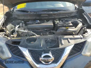 2016 Nissan Rogue S with VIN 5N1AT2MT2GC874690, listed as a Copart auction lot 42559045 with 208,664 mi miles and Salvage Title. Bid and sale history available at carsss.com. Image 12.