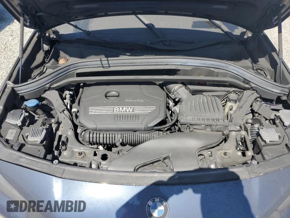 2021 BMW X2 sDrive28i with VIN WBXYH9C01M5T07944, listed as a Copart auction lot 73800944 with 0 mi miles and Salvage Title. Bid and sale history available at carsss.com. Image 12.