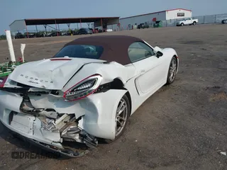 2014 Porsche Boxster с VIN WP0CA2A80ES120371, выставлен на аукционе IAAI как лот 42389545 с пробегом 49 966 миль миль и . История ставок и продаж доступна на DreamBid. Изображение 4.