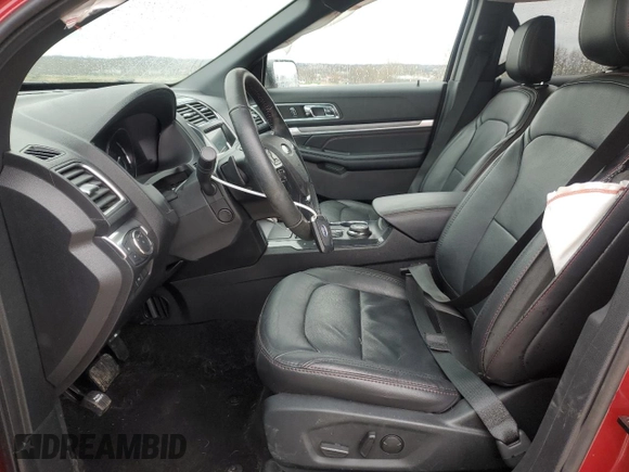 2019 Ford Explorer Sport with VIN 1FM5K8GT3KGB20072, listed as a Copart auction lot 50920005 with 37,621 mi miles and Clean Title. Bid and sale history available at carsss.com. Image 7.