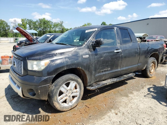 2011 Toyota Tundra 4WD Truck LTD with VIN 5TFBW5F11BX187070, listed as a Copart auction lot 55593624 with 217,697 mi miles and Salvage Title. Bid and sale history available at carsss.com. Image 1.