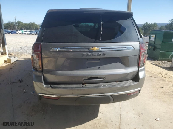 2021 Chevrolet Tahoe LS with VIN 1GNSKMKD9MR416177, listed as a Copart auction lot 85898554 with 64,932 mi miles and Salvage Title. Bid and sale history available at carsss.com. Image 6.