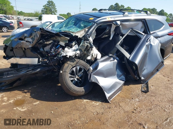 2023 Toyota Highlander L z VIN 5TDKDRAH2PS045857, wystawiony jako IAAI lot #41988866 z przebiegiem Nie podano mil oraz . Historia ofert i sprzedaży dostępna na DreamBid. Obrazek 2.