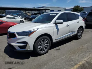 2021 Acura RDX Technology with VIN 5J8TC2H53ML038361, listed as a Copart auction lot 65662784 with Not Provided miles and Salvage Title. Bid and sale history available at carsss.com. Image 1.