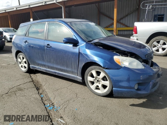 2006 Toyota Matrix STD with VIN 2T1KR32E46C554648, listed as a Copart auction lot 49188925 with 200,489 mi miles and Salvage Title. Bid and sale history available at DreamBid. Image 4.