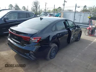 2023 Kia Forte LXS with VIN 3KPF24AD9PE551672, listed as a IAAI auction lot 41794626 with 24,257 mi miles and . Bid and sale history available at carsss.com. Image 4.
