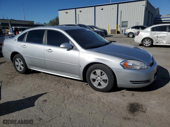 2009 Chevrolet Impala 3.5L LT with VIN 2G1WT57N891259300, listed as a Copart auction lot 50455155 with 158,022 mi miles and Salvage Title. Bid and sale history available at carsss.com. Image 4.