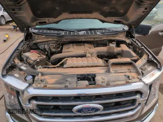 2021 Ford F-150 XL with VIN 1FTFW1E83MFC80304, listed as a Copart auction lot 51306395 with 46,446 mi miles and Salvage Title. Bid and sale history available at carsss.com. Image 11.