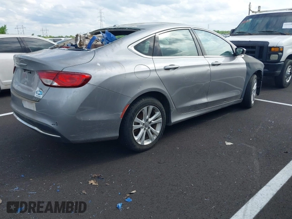 2016 Chrysler 200 Limited with VIN 1C3CCCAB9GN152561, listed as a IAAI auction lot 42059066 with Not Provided miles and . Bid and sale history available at carsss.com. Image 4.