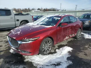 2021 Mazda 3 Premium with VIN JM1BPADL9M1318990, listed as a Copart auction lot 41973085 with 17,941 mi miles and Salvage Title. Bid and sale history available at DreamBid. Image 1.