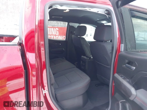 2024 Chevrolet Colorado 4WD Z71 with VIN 1GCPTDEK4R1127526, listed as a IAAI auction lot 41354627 with 8,127 mi miles. Bid and sale history available at carsss.com. Image 8.