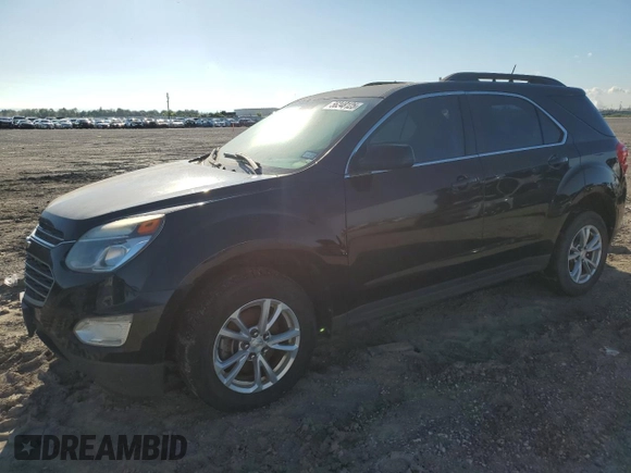 2017 Chevrolet Equinox LT with VIN 2GNALCEK1H6164049, listed as a Copart auction lot 56248125 with 166,861 mi miles and Clean Title. Bid and sale history available at DreamBid. Image 1.