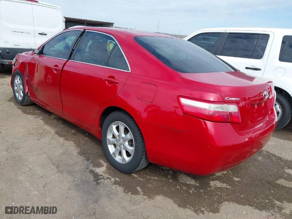 2007 Toyota Camry CE with VIN 4T1BE46K77U109046, listed as a IAAI auction lot 41870289 with 129,027 mi miles. Bid and sale history available at carsss.com. Image 3.
