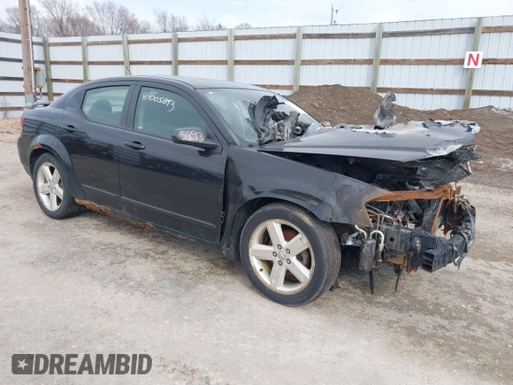 2008 Dodge Avenger SXT with VIN 1B3LC56R78N579396, listed as a IAAI auction lot 41771232 with Not Provided miles and . Bid and sale history available at carsss.com. Image 1.