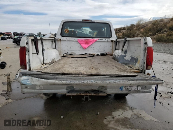 1996 Ford F-150 with VIN 1FTEX14H2TKA10044, listed as a Copart auction lot 78875674 with 0 mi miles and Salvage Title. Bid and sale history available at carsss.com. Image 6.
