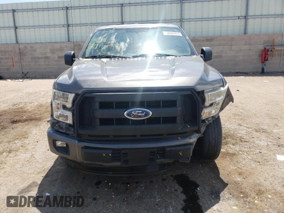 2016 Ford F-150 XL with VIN 1FTMF1C87GFA30501, listed as a Copart auction lot 60469575 with 109,017 mi miles and Salvage title. Bid and sale history available at DreamBid. Image 5.