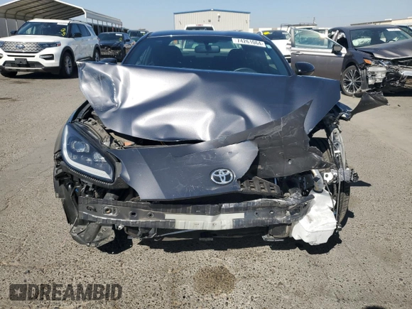 2023 Toyota 86 with VIN JF1ZNBB1XP9762984, listed as a Copart auction lot 74261064 with 18,889 mi miles and Salvage Title. Bid and sale history available at carsss.com. Image 5.