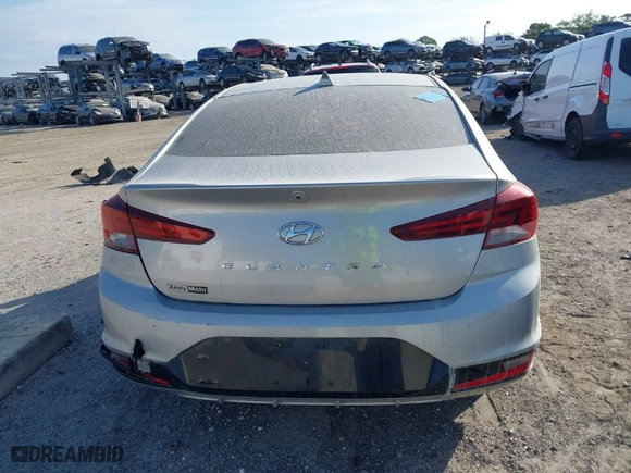 2020 Hyundai Elantra SEL with VIN 5NPD84LFXLH553487, listed as a IAAI auction lot 41154538 with 148,652 mi miles. Bid and sale history available at carsss.com. Image 16.