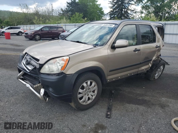 2005 Honda CR-V EX with VIN SHSRD78845U329526, listed as a Copart auction lot 55357285 with 175,671 mi miles and Salvage Title. Bid and sale history available at DreamBid. Image 1.
