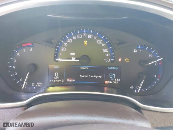 2015 Cadillac SRX Premium Collection with VIN 3GYFNDE35FS570576, listed as a IAAI auction lot 40922524 with 154,557 mi miles. Bid and sale history available at carsss.com. Image 7.