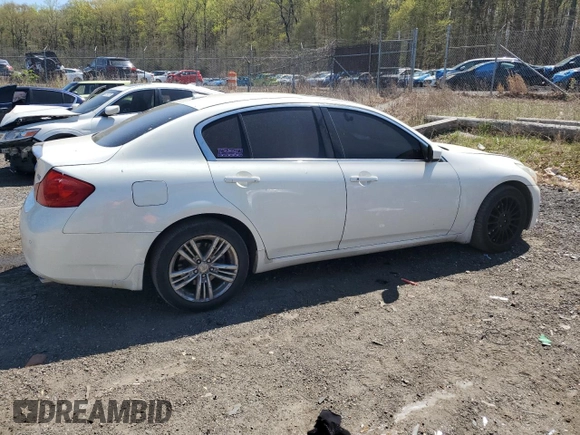 2011 Infiniti G37 x with VIN JN1CV6AR8BM402099, listed as a Copart auction lot 53331275 with 112,093 mi miles and Non Repairable. Bid and sale history available at carsss.com. Image 3.