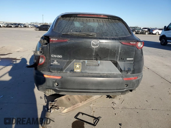 2021 Mazda CX-30 2.5 S with VIN 3MVDMAAL5MM212947, listed as a Copart auction lot 42434105 with 104,878 mi miles and Salvage Title. Bid and sale history available at carsss.com. Image 6.