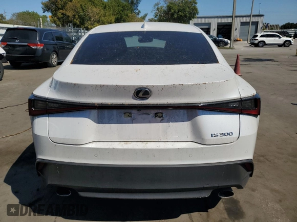 2023 Lexus IS 300 with VIN JTHCA1D20P5123949, listed as a Copart auction lot 51545925 with 47,532 mi miles and Salvage title. Bid and sale history available at DreamBid. Image 12.