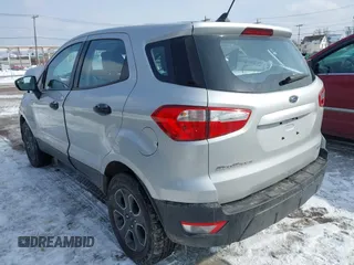2020 Ford EcoSport S with VIN MAJ3S2FEXLC367468, listed as a IAAI auction lot 41558698 with 48,234 mi miles. Bid and sale history available at carsss.com. Image 3.