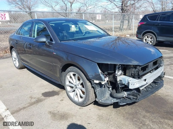2019 Audi A4 Premium Plus with VIN WAUENAF42KA026858, listed as a IAAI auction lot 41732525 with 39856 miles. Bid and sale history available at carsss.com. Image 1.