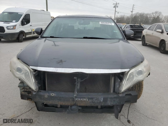 2011 Toyota Avalon with VIN 4T1BK3DB7BU410642, listed as a Copart auction lot 46046375 with 130,812 mi miles and Clean Title. Bid and sale history available at carsss.com. Image 5.