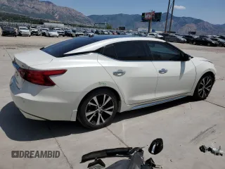 2018 Nissan Maxima SV with VIN 1N4AA6AP3JC397614, listed as a Copart auction lot 61796335 with 91,896 mi miles and Salvage title. Bid and sale history available at DreamBid. Image 3.