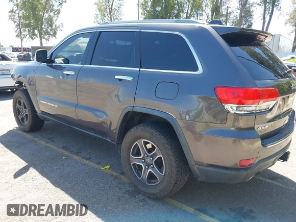 2014 Jeep Grand Cherokee Limited with VIN 1C4RJFBG5EC416620, listed as a IAAI auction lot 41967813 with 161,388 mi miles and . Bid and sale history available at DreamBid. Image 3.
