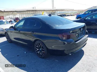 2013 BMW 5 Series 528i with VIN WBAXG5C50DDY35638, listed as a IAAI auction lot 39657715 with 139,765 mi miles and . Bid and sale history available at carsss.com. Image 3.