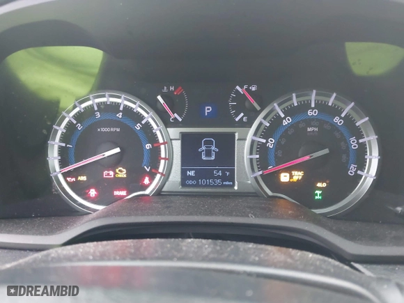 2017 Toyota 4Runner SR5 with VIN JTEBU5JR3H5421146, listed as a IAAI auction lot 41638609 with 101,535 mi miles. Bid and sale history available at carsss.com. Image 7.