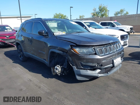 2021 Jeep Compass Altitude z VIN 3C4NJCBB1MT501815, wystawiony jako IAAI lot #42272861 z przebiegiem 53 316 mil mil oraz . Historia ofert i sprzedaży dostępna na DreamBid. Obrazek 1.
