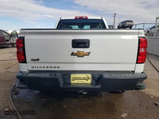 2018 Chevrolet Silverado 1500 Work Truck with VIN 1GCVKNEC0JZ338933, listed as a Copart auction lot 89105895 with 45,502 mi miles and Salvage Title. Bid and sale history available at carsss.com. Image 6.