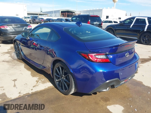 2023 Toyota GR86 Premium with VIN JF1ZNBF1XP8763584, listed as a IAAI auction lot 41357872 with 5,235 mi miles. Bid and sale history available at carsss.com. Image 3.