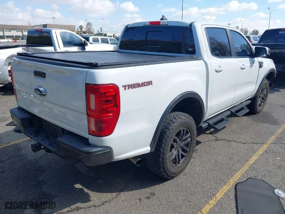 2021 Ford Ranger XL with VIN 1FTER4FH8MLE01283, listed as a IAAI auction lot 41698312 with 42781 miles. Bid and sale history available at carsss.com. Image 4.