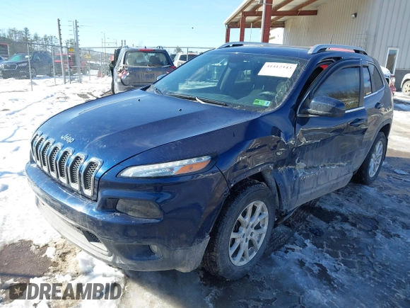 2018 Jeep Cherokee Latitude Plus with VIN 1C4PJMLX0JD529969, listed as a IAAI auction lot 41412343 with 98,506 mi miles. Bid and sale history available at carsss.com. Image 19.