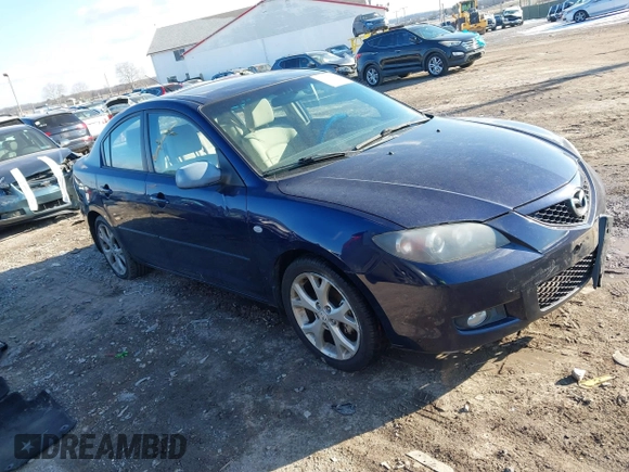 2008 Mazda 3 i Touring with VIN JM1BK32G281153676, listed as a IAAI auction lot 41345747 with 198,582 mi miles and . Bid and sale history available at DreamBid. Image 1.